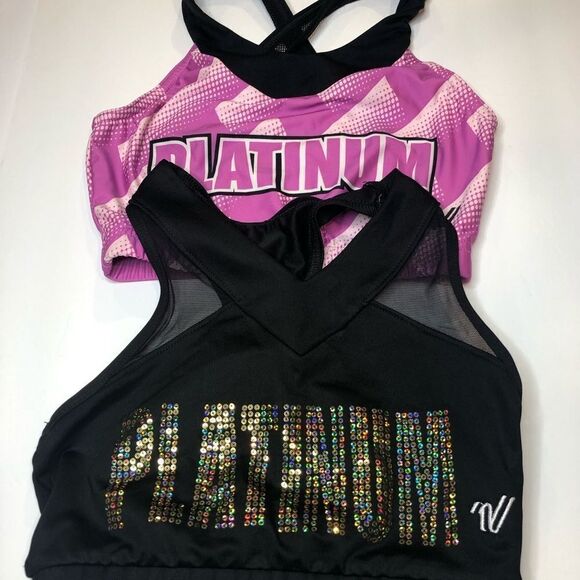 Varsity Spirit Other - Varsity Spirit Platinum sports bras set of 2
